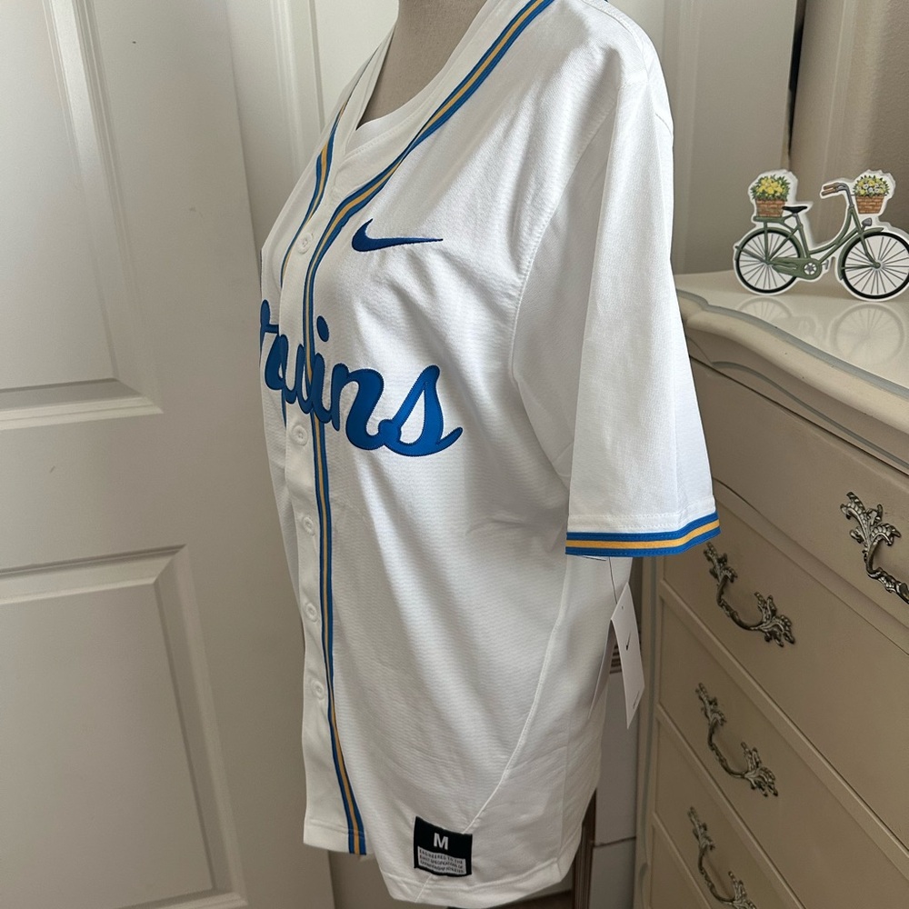 Nike White and Blue UCLA Bruins Jersey - Picture 2 of 6